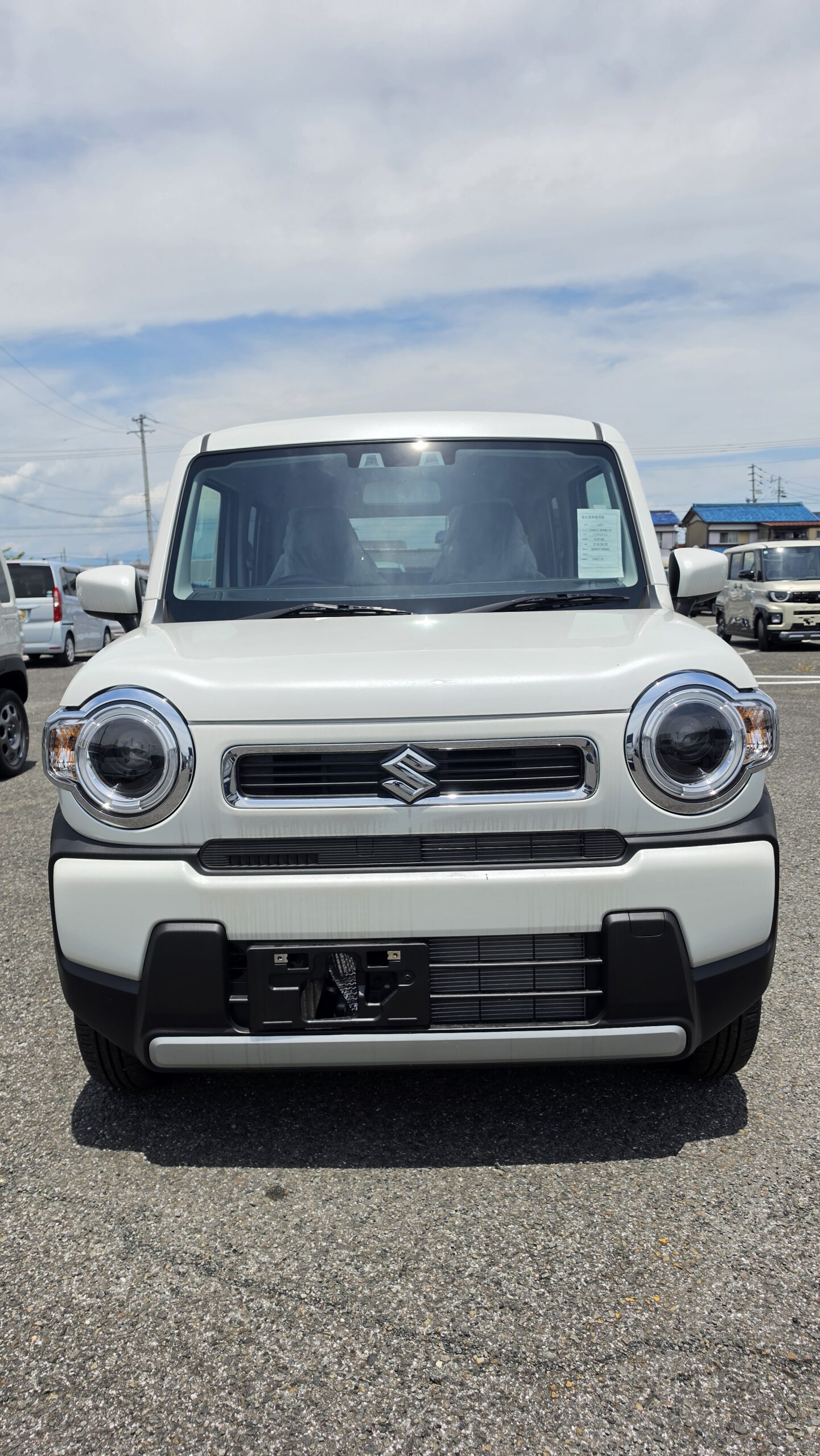 丸目がかわいいフォルムのハスラー🚙